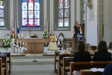 Feier der 1. Heiligen Kommunion in Sankt Crescentius (Foto: Karl-Franz Thiede)